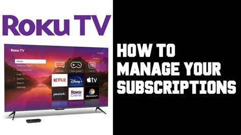 roku accont|roku account subscriptions.